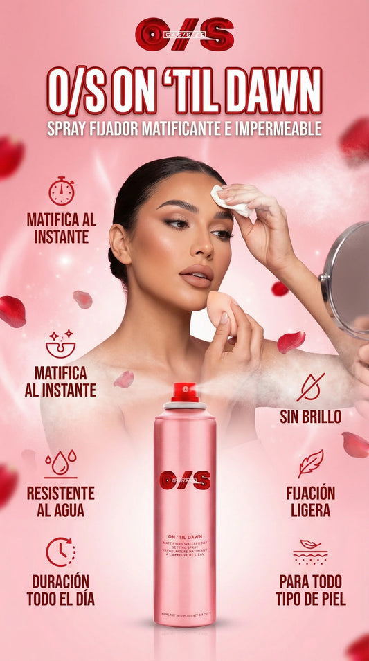 ONE SIZE - Spray Matificante Fijador De Maquillaje